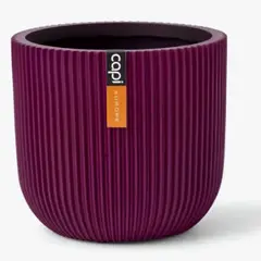 GENERICO - Matera Conica Redonda En Fibroceramica 17 Cm 2.63 L Color Morado
