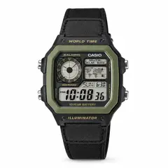 CASIO - Reloj AE-1200WHB-1B Diseño Deportivo