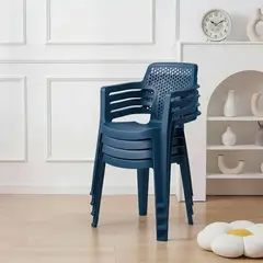 RIMAX - Silla Mia x4 Und - Azul Petroleo