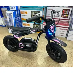 GENERICO - Moto Eléctrica Tipo Cross Para Niños Pequeños Azul Verde Roja