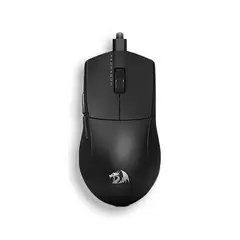 REDRAGON - Mouse Cableado KING 1K M724 Negro + Ultra Liviano 50 gramos + 5 Botones Programables + 12.400dpi