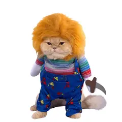 FANTASTIC NIGHT - DISFRAZ CHUCKY MASCOTA RAZAS GRANDES.