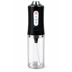 ONE PIXEL - Irrigador Oral Portátil Recargable – Limpieza Profunda y Cuidado Dental Negro