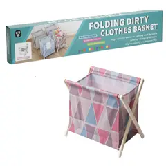 GENERICO - Cesto O Canasto De Ropa Sucia Plegable Rosa