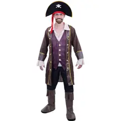 FANTASTIC NIGHT - DISFRAZ CAPITAN PIRATA HOMBRE
