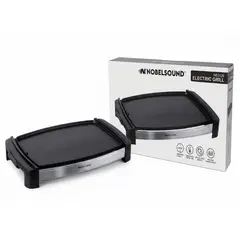 NOBELSOUND - Plancha Eléctrica Antiadherente con Control de Temperatura