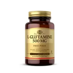 SOLGAR - L-GLUTAMINE 500 MG - 50 CÁPSULAS -