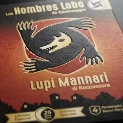 ASMODEE - Juego De Mesa Hombres Lobo De Castronegro Edición 25 Años