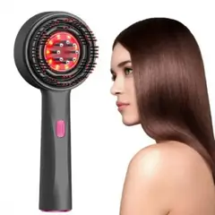 CLEAR - Cepillo Masajeador Capilar Crecimiento Cabello  Luz Roja No Generico