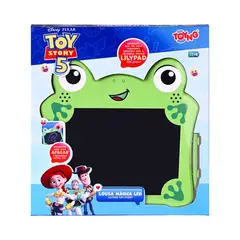 DISNEY - Tableta Electrónica de Dibujo Toy Story 5 LED Borrable para Niños