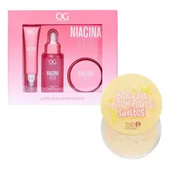 TRENDY - Serum Niacinamida Unifica Tono Polvo Suelto Banana