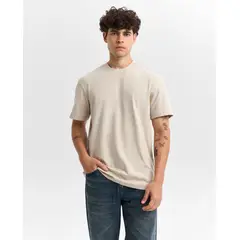 AMERICANINO - Camiseta Manga Corta Hombre Oversize en Algodón