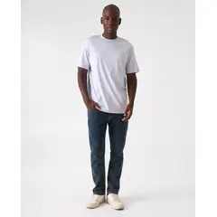 AMERICANINO - Camiseta Manga Corta Hombre Básica Cuello Redondo