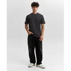 AMERICANINO - Camiseta Manga Corta Hombre Básica Cuello Redondo