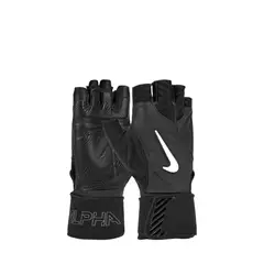 NIKE - Guantes U Alpha Elite Tg Hombre-Negro