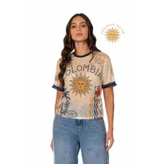 MOMPOSSINA - COLOMBIA MESH SHIRT