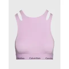 CALVIN KLEIN - Bralette rosado - CK deconstructed