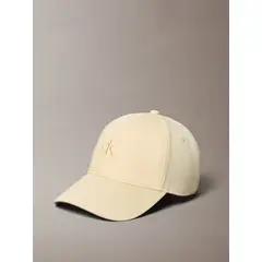 CALVIN KLEIN - Gorra beige monogram