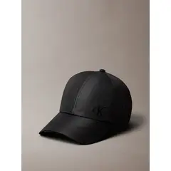 CALVIN KLEIN - Gorra negra con bordado monograma