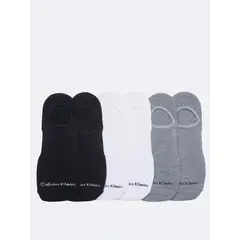 CALVIN KLEIN - Pack multicolor de 6 medias basic liner