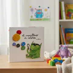 GENERICO - Libro Infantil El Monstruo de Colores - Flamboyant