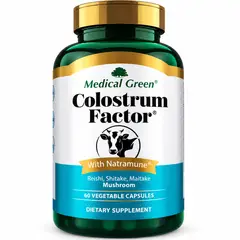 MEDICAL GREEN - SUPLEMENTO CON COLOSTRUM X 60 CAPSULAS BLANDAS/ MEDICAL GREEN.