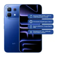 INFINIX - Smartphone Note 60 Pro 5G 8GB RAM 256GB Azul