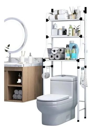 Imagen de Organizador De Baño Estantería Mueble Ahorrador De Espacio