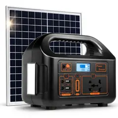GENERICO - Estación De Energía Portátil 150W Con Panel Solar Batería 110V