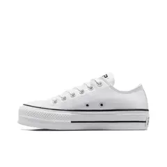 CONVERSE - Tenis Ctas Canvas Platform Blanco