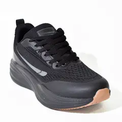 PRICE SHOES - Priceshoes Tenis Deportivos Mujer 202FRD26-12AC3NEGRO