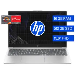 HP - Portátil 15-fc0372la AMD Ryzen™ 7 7730U 16GB RAM 512GB SSD Windows 11 Home