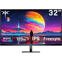 GENERICO - Monitor KTC 32” H32T13 2K QHD IPS 120Hz HDR Adaptive Sync
