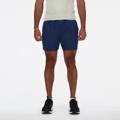 NEW BALANCE - Pantaloneta Original Essentials Azul Para Hombre
