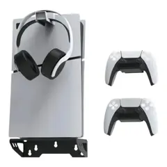 DOBE - Soporte Base Pared 2 Para Consola y dos controles Compatible Ps5 Play 5