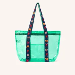MARIO HERNANDEZ - Tote Bahía Mariposas Menta Verano