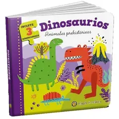 JUGANDO Y EDUCANDO - Libro Dinosaurios Y Animales Con Rompecabezas Para Niños