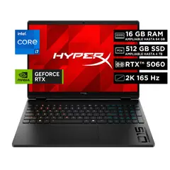 HP - Portátil HyperX OMEN Gaming 15-ga0001la Intel Core i7-14650HX 16GB RAM 512GB RTX 5060 W11