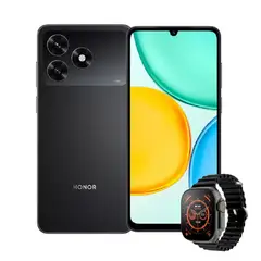 HONOR - X5d 128GB 4GB Ram Negro + Smartwatch