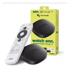 GENERICO - Tv Box Streaming Stick 4k UHD Compatible Para Watch Onn Convertidor a Smartv Control por voz Xuper