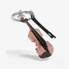 METALMORPHOSE - Llavero Violín Oro Rosa