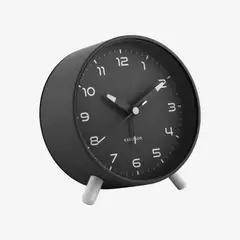 PRESENT TIME - Reloj Despertador Con Mecanismo Silencios Orgullo Negro