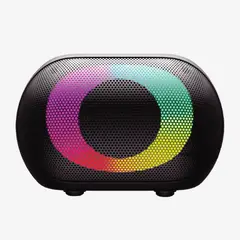 SWAY - Parlante Halo Con Luces Led Negro