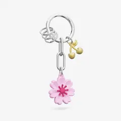METALMORPHOSE - Llavero Flor De Cerezo Rosa