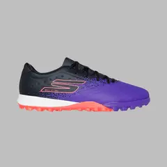 SKECHERS - Torretín Hombre Razor 1.5 Academy TF - Morado - Fútbol - Césped sintético