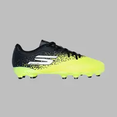 SKECHERS - Guayos Hombre Razor 1.5 Academy FG - Negro - Fútbol - Césped natural