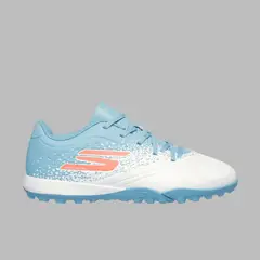 SKECHERS - Torretin Kids Razor 1.5 Jr Youth TF Fútbol - Blanco Terreno Artificial