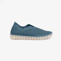 GENERICO - Tenis Confortables Para Mujer Tulip Azul/Gris 38