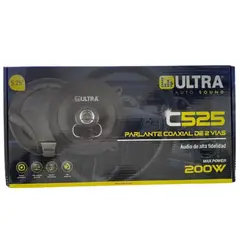 ULTRA - PARLANTE 5" COAXIAL 200W. JUEGO X 2
