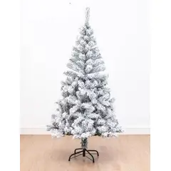 GENERICO - Árbol De Navidad De 210cm Con 900 Ramas Blanco